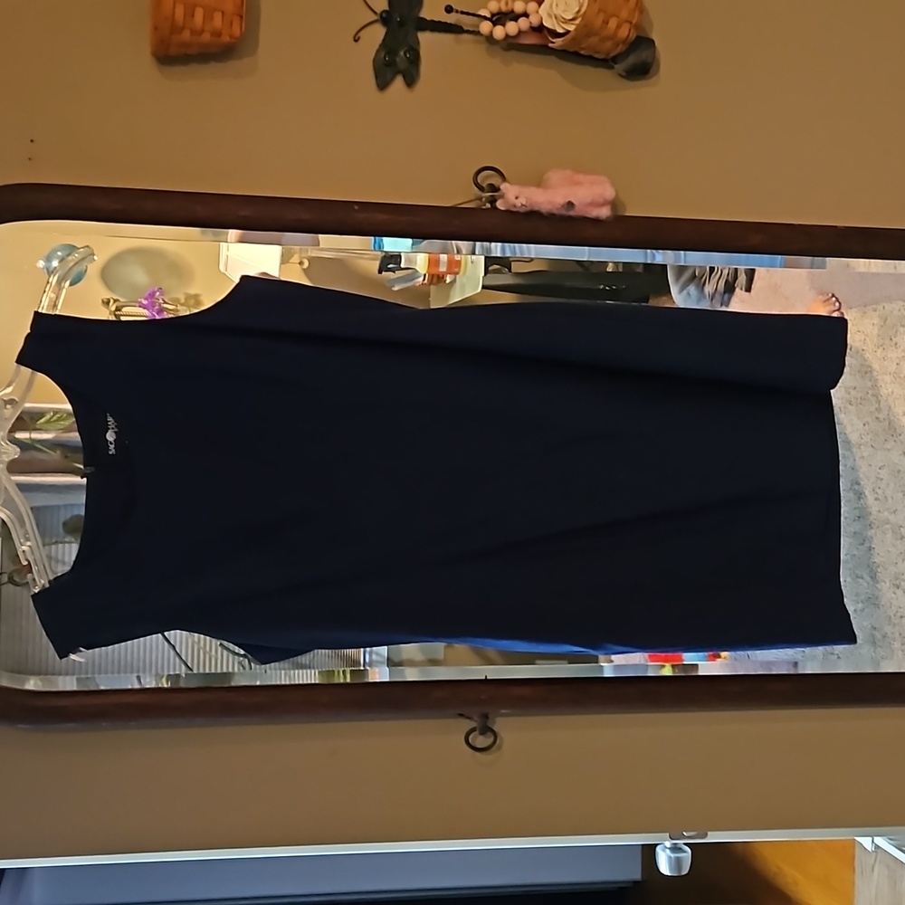 Blue dress